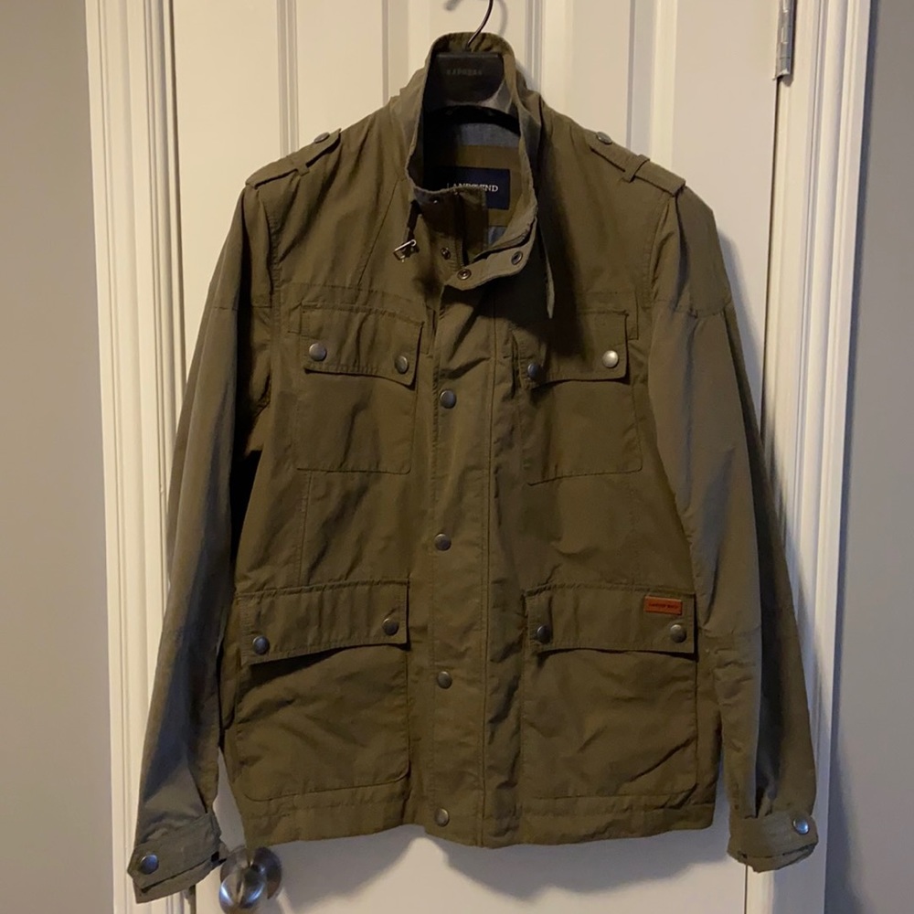 Lands End Jacket Army Green